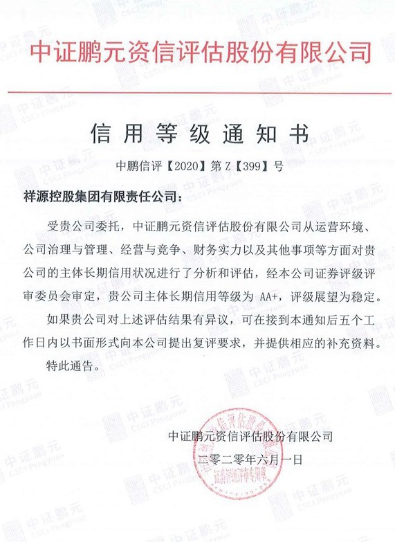 20200601老子有钱lzyq88控股集团（主体初次）信誉等级通知书.jpg